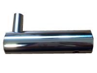 Chrome coat hook holder